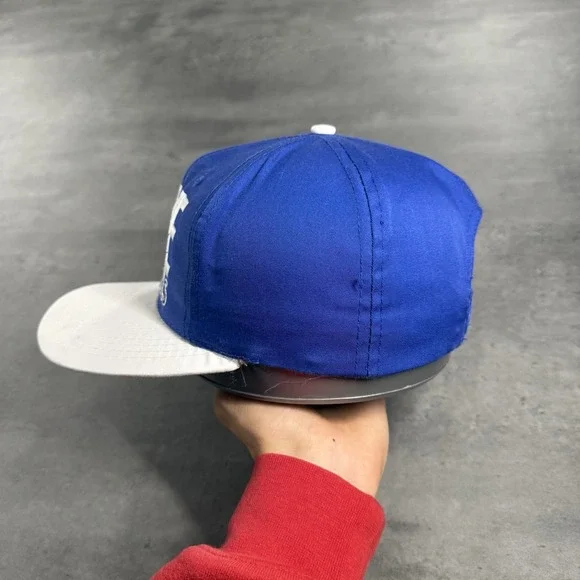 Vintage 80s Duke Blue Devils Snapback Hat Trucker Cap Signature Sportswear 1984‎